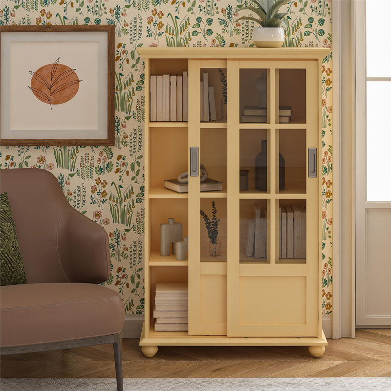 Andover Mills™ Franconia Storage Bookcase & Reviews Wayfair